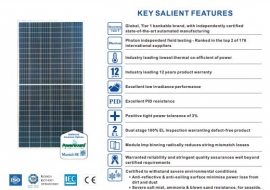 Risen Solar Technology - folha de Dados - RSM144-6-(340)P - (330 a 345)