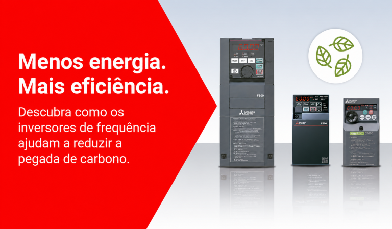 Inversores de frequência Mitsubishi Electric contribuem para mais eficiência e sustentabilidade